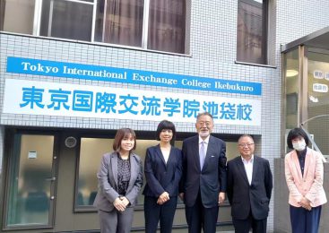 President of Chiba Institute of Science visiting our school!